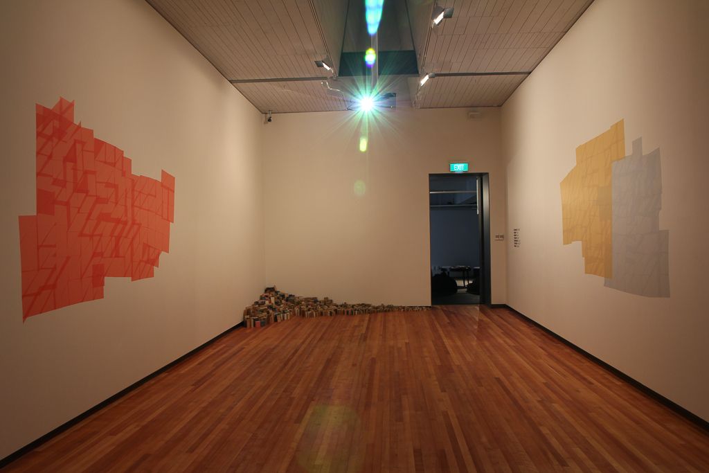 How to Fall at the Wellington City Gallery by Ruth Thomas-Edmond
